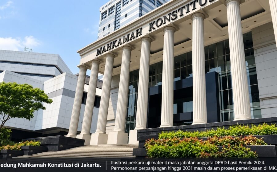 Gugatan ke MK, Masa Jabatan Anggota DPRD 2024–2029 Diminta Diperpanjang hingga 2031