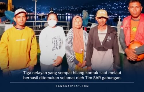 Tiga Nelayan Hilang Kontak di Perairan Pulau Tikus Ditemukan Selamat