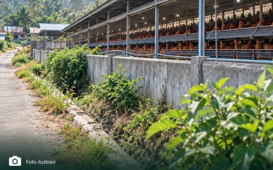 Warga Minta Pemdes Evaluasi Seluruh Kandang Ayam di Desa Lontos