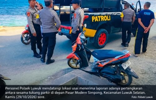 Dipengaruhi Miras, Tukang Parkir Cekcok hingga Pukul Rekannya di Pasar Simpong, Polisi Amankan Terduga Pelaku