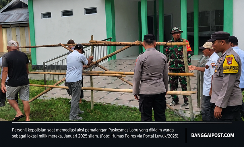 Sengketa Lahan Pasung IGD Puskesmas Lobu Tiga Tahun, Masalah Sudah Sampai ke Bupati dan Kejari Banggai