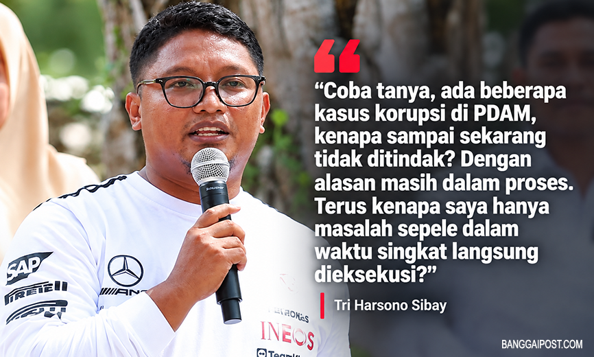 Tri Sibay Siap Buka-bukaan: “Ada Beberapa Kasus Korupsi di PDAM, Kenapa Sampai Sekarang Tidak Ditindak?”