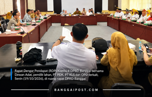 Dewan Adat Perjuangkan Hak Warga, DPRD Banggai Desak PT PDK Bayar Ganti Untung Lahan