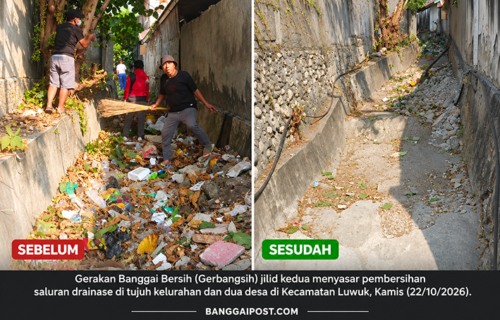 Gerbangsih Jilid Kedua, Camat Luwuk Gempur Tujuh Kelurahan dan Dua Desa