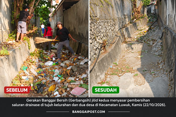 Gerbangsih Jilid Kedua, Camat Luwuk Gempur Tujuh Kelurahan dan Dua Desa
