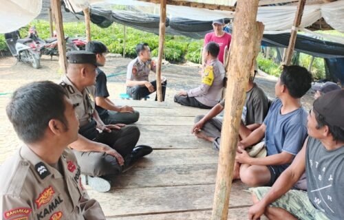 Waspada Karhutla dan Gangguan Keamanan, Subsektor Luwuk Timur Ajak Warga Perkuat Sinergi